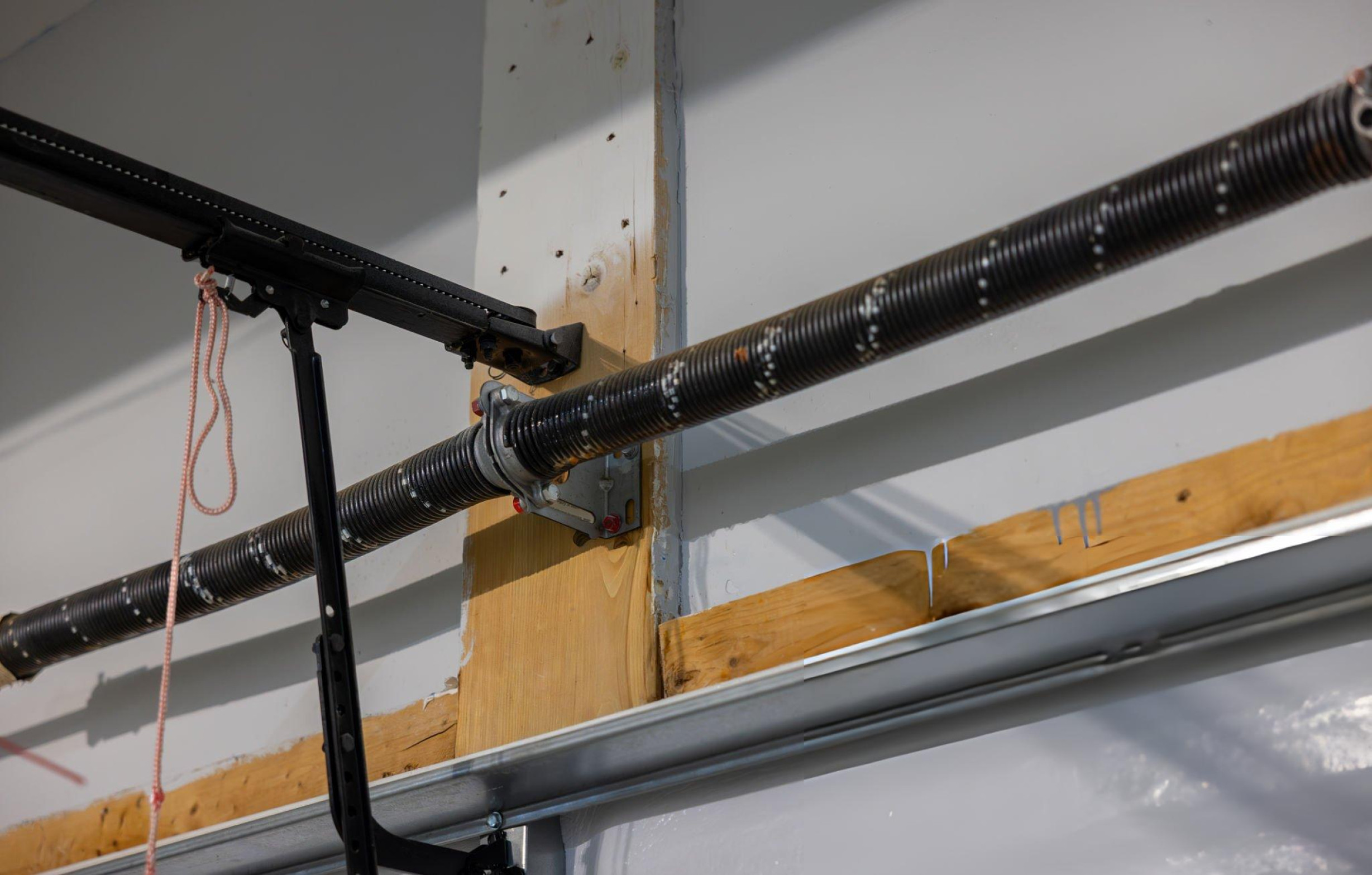 This is garage door spring