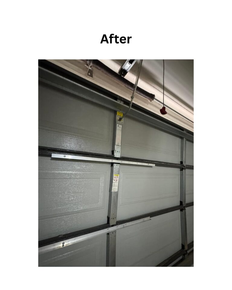 Repaired cracked hinges by installing metal rod on them
